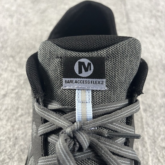 Merrell Womens Bare Access Flex 2 J62366 Gray Running Shoes Sneakers Size 10 - Picture 6 of 9